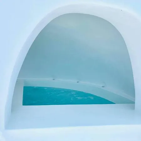 Lioyerma Cave Villa With Private Outdoor Hot Tub Oía Buitenkant foto